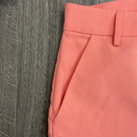 NWT “I say it first” High Waist Cigarette Trousers Coral-8 - Picture 5 of 8